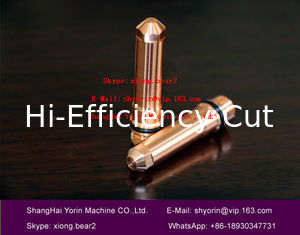 China Electrodo 220649 para el corte consumible del cartabón del plasma HPR130XD del hypertherm proveedor