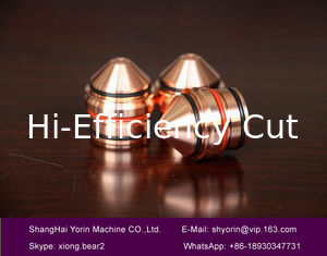 China boca de los materiales consumibles 220354 del plasma para el hypertherm HPR260, cortadora del plasma de HPR260XD proveedor