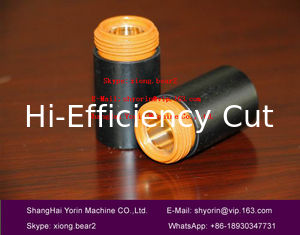 China 220854 materiales consumibles de retención del plasma del casquillo para Hypertherm Powermax65/85/105 proveedor