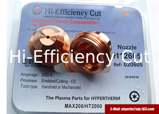 CHINA 020605,020616,020690,020615 boquilla para HYPERTHERM MAX200/HYSpeed HT2000. proveedor