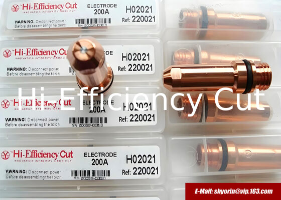 CHINA 220021,120258,120547 electrodo para HYPERTHERM MAX200/HYSpeed HT2000. proveedor