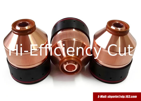CHINA retaining cap 220756,220754 for HYPERTHERM plasma machine HPR260XD/130XD. proveedor