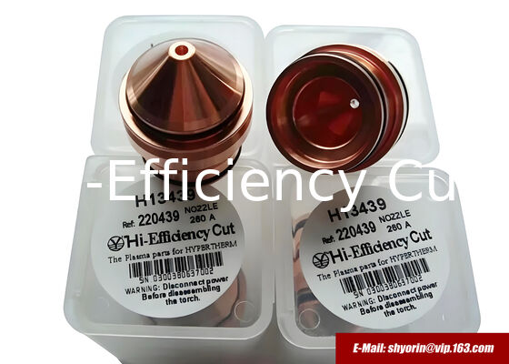 CHINA 220439, 220542 boquilla para el HYPERTHERM HPR260/HPR260XD. proveedor