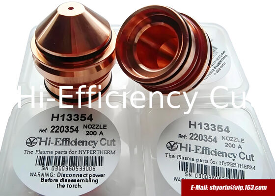 CHINA 220354,220646 boquilla para HYPERTHERM HPR260/HPR260XD. proveedor