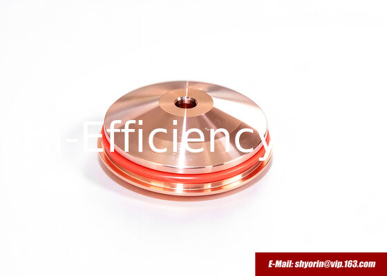 CHINA .11.835.201.1581 Tapa de gas Swirl para consumibles de máquina de corte por plasma Kjellberg. proveedor