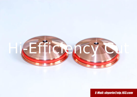 CHINA .11.835.201.1551 Z4022 Swirl Gas Cap para el consumo de la máquina de corte de plasma Kjellberg. proveedor