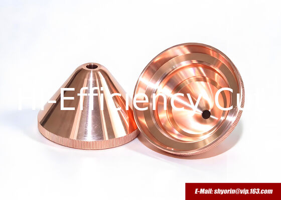 CHINA .11.833.101.157 V4345 Swirl Gas Cap para los consumibles de plasma de Kjellberg. proveedor