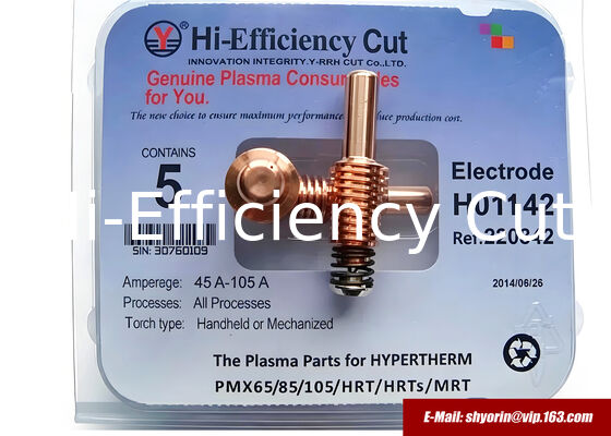 220842 electrodo para el HYPERTHERM Powermax 105/85/65/45. proveedor